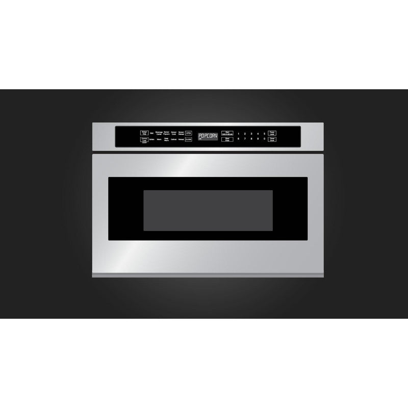Fulgor Milano 24-inch, 1.2 cu.ft. Microwave Drawer with LED Interior Lighting F7DMW24S2 IMAGE 2