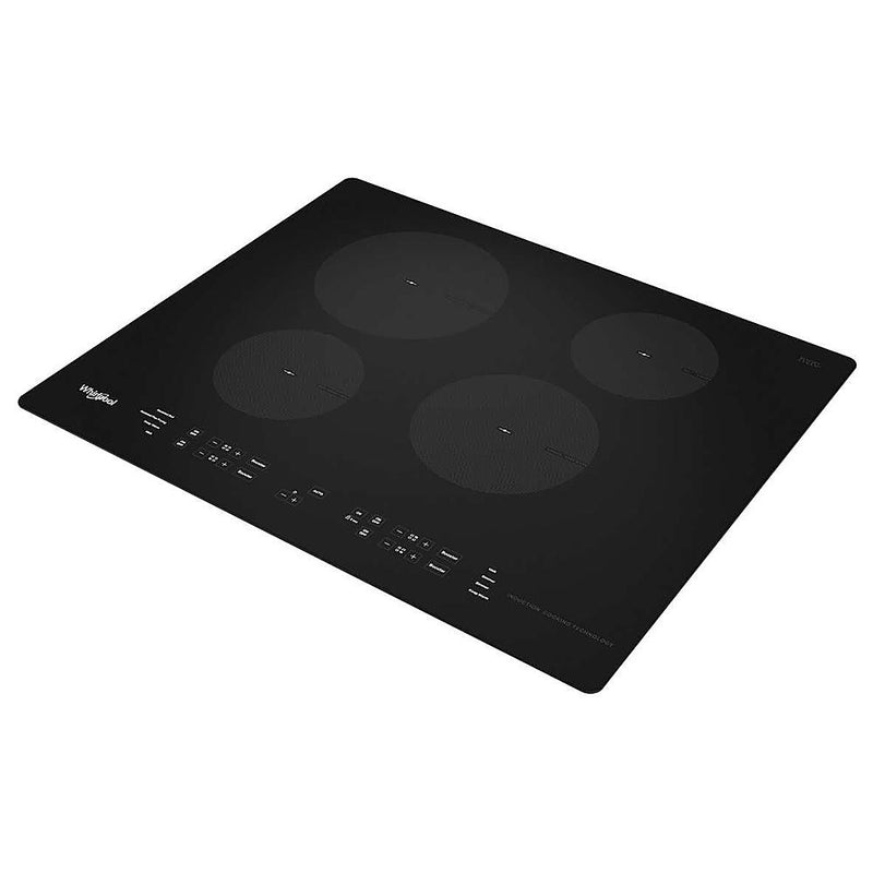 Whirlpool 24-inch Electric Induction Cooktop with 4 Elements WCI55US4JB IMAGE 2