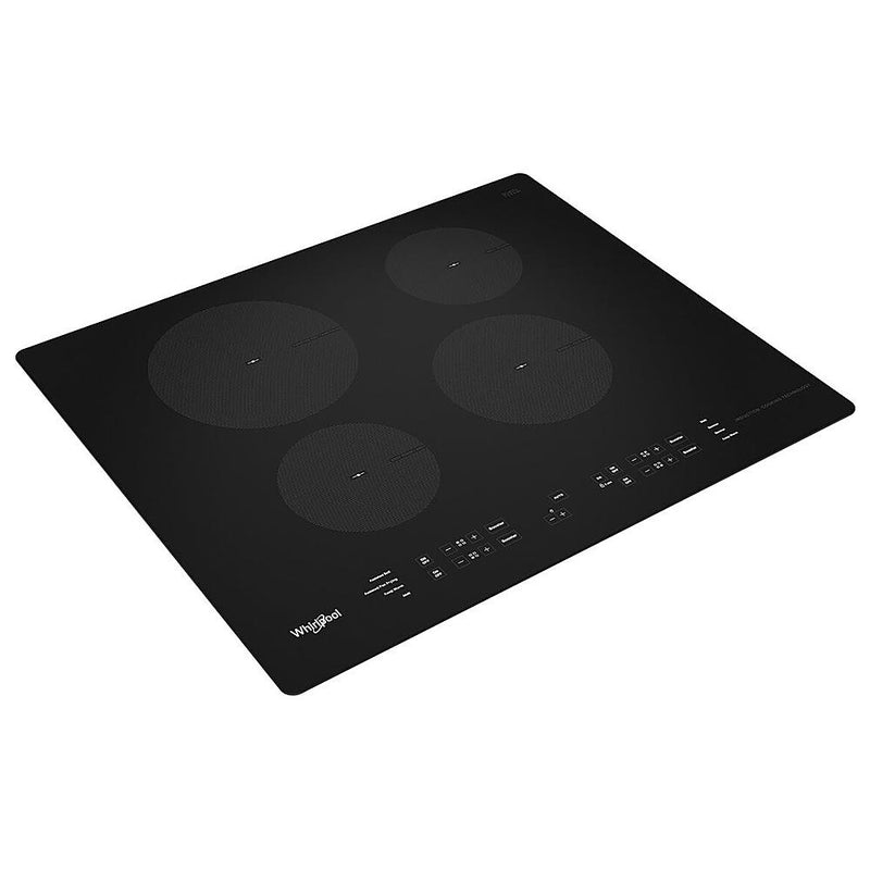 Whirlpool 24-inch Electric Induction Cooktop with 4 Elements WCI55US4JB IMAGE 3