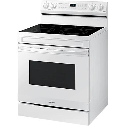 Samsung 30-inch Freestanding Electric Range with WI-FI Connect NE63A6511SW/AC IMAGE 2