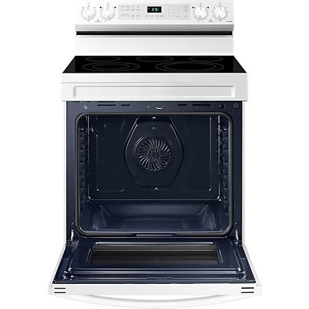 Samsung 30-inch Freestanding Electric Range with WI-FI Connect NE63A6511SW/AC IMAGE 3