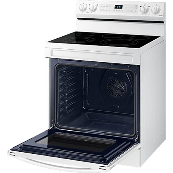 Samsung 30-inch Freestanding Electric Range with WI-FI Connect NE63A6511SW/AC IMAGE 5