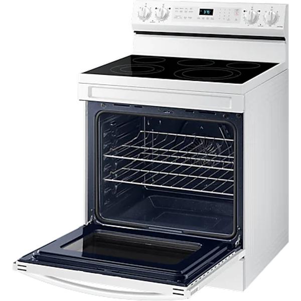 Samsung 30-inch Freestanding Electric Range with WI-FI Connect NE63A6511SW/AC IMAGE 6
