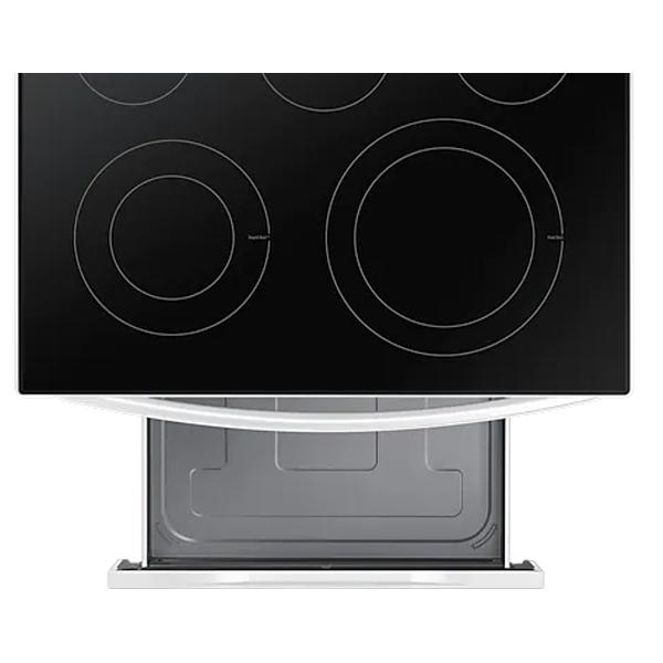 Samsung 30-inch Freestanding Electric Range with WI-FI Connect NE63A6511SW/AC IMAGE 8
