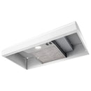 Broan 30-inch BXT1 Series Under-Cabinet Range Hood BXT130WWC IMAGE 4