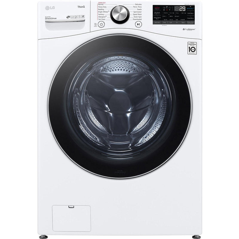 LG 5.2 cu.ft. Front Loading Washer with Steam Technology WM4100HWA IMAGE 1