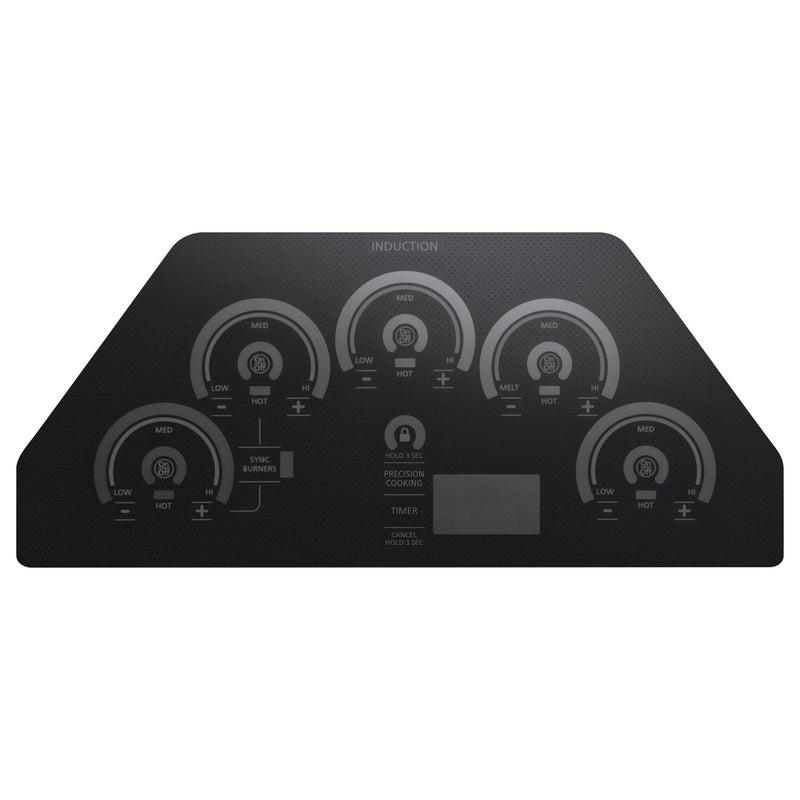 Monogram 36-inch Built-in Electric Induction Cooktop with Gourmet Guided Cooking ZHU36RDPBB IMAGE 2