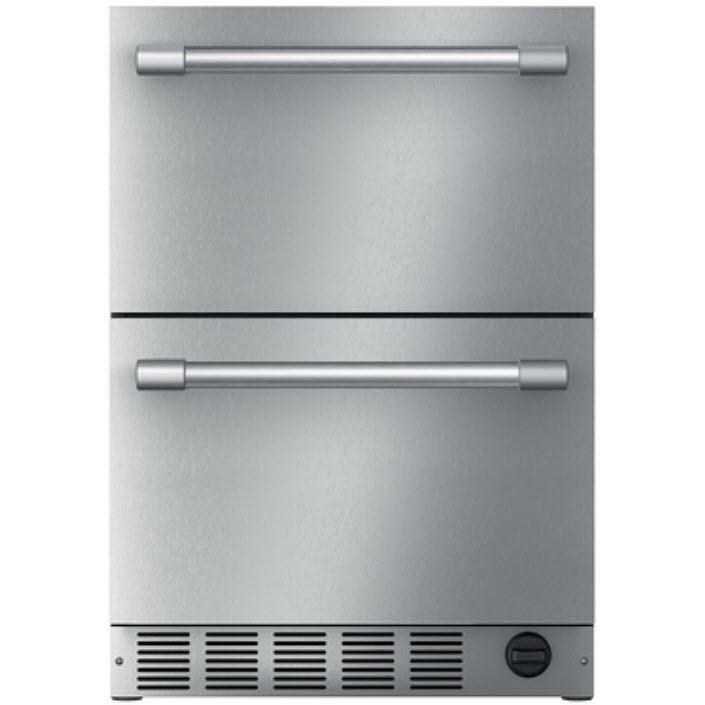 Thermador 24-inch, 4.3 cu.ft. Built-in Drawer Refrigerator/Freezer T24UC925DS IMAGE 1