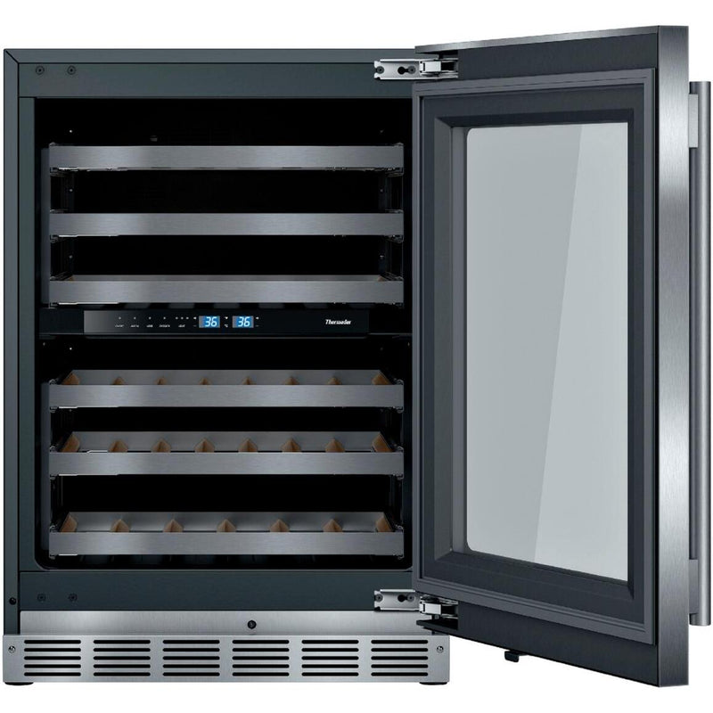 Thermador 41-Bottle 905 Series Wine Cooler with LED Lighting T24UW915RS IMAGE 2