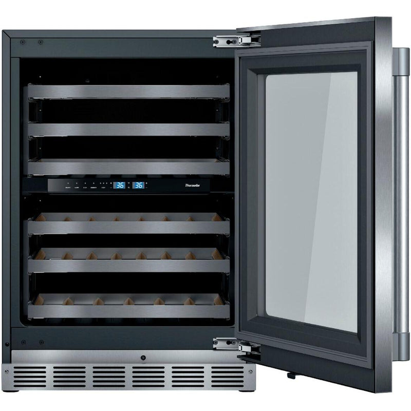 Thermador 41-Bottle 905 Series Wine Cooler with LED Lighting T24UW925RS IMAGE 2