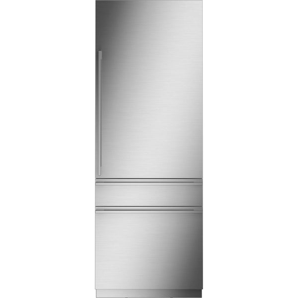 Monogram 30-inch Bottom Freezer Refrigerator with a Convertible Drawer ZIC303NPPII IMAGE 1