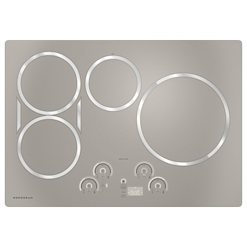 Monogram 30-inch Built-In Electric Cooktop with Induction ZHU30RSPSS IMAGE 1
