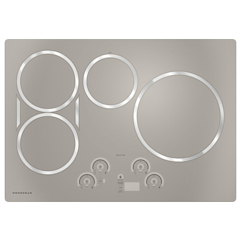 Monogram 30-inch Built-In Electric Cooktop with Induction ZHU30RSPSS IMAGE 2