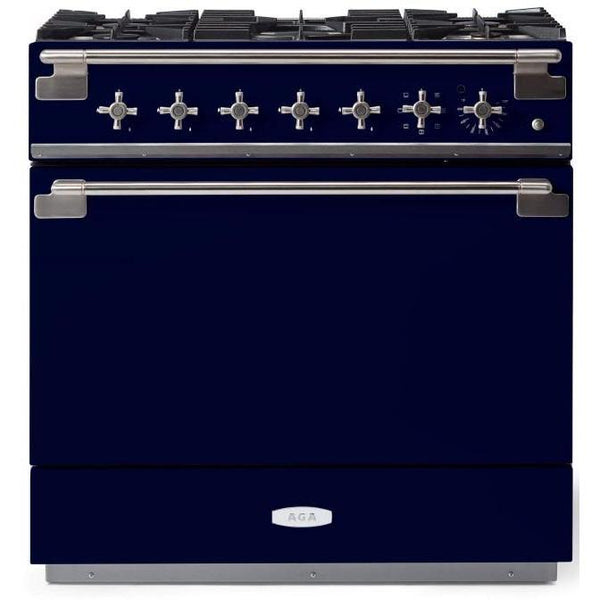 AGA 36in Elise Dual Fuel Range AEL361DFSKY IMAGE 1