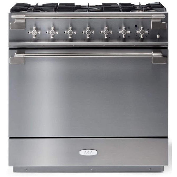 AGA 36in Elise Dual Fuel Range AEL361DFSS IMAGE 1