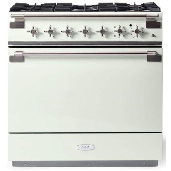 AGA 36in Elise Dual Fuel Range AEL361DFWHT IMAGE 1
