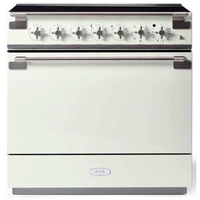 AGA 36in Elise Induction Range AEL361INWHT IMAGE 1