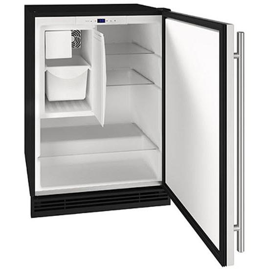 U-Line 24-inch, 2.4 cu.ft. Freestanding Compact Refrigerator with Ice Maker UHRI124-SS01A IMAGE 2