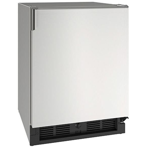 U-Line 21-inch, 2.1 cu.ft. Freestanding Compact Refrigerator with Ice Maker UMRI121-SS01A IMAGE 1