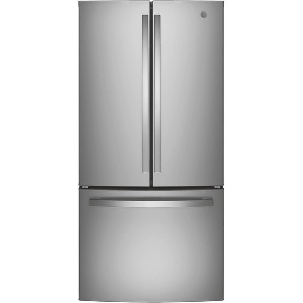 GE 33-inch, 18.6 cu. ft. Counter-Depth French-Door Refrigerator GWE19JYLFS IMAGE 1