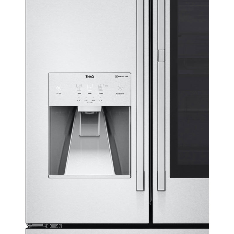 LG STUDIO 36-inch, 23.5 cu.ft. Freestanding French 3-Door Refrigerator with Wi-Fi Connect SRFVC2416S IMAGE 8