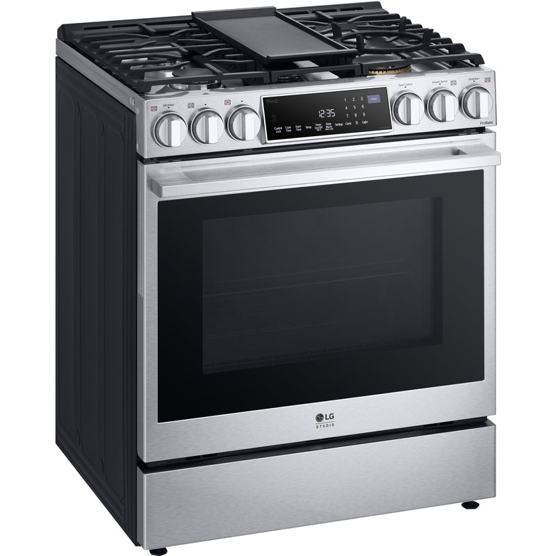 LG STUDIO 30-inch Slide-in Gas Range with Convection Technology LSGS6338F IMAGE 13