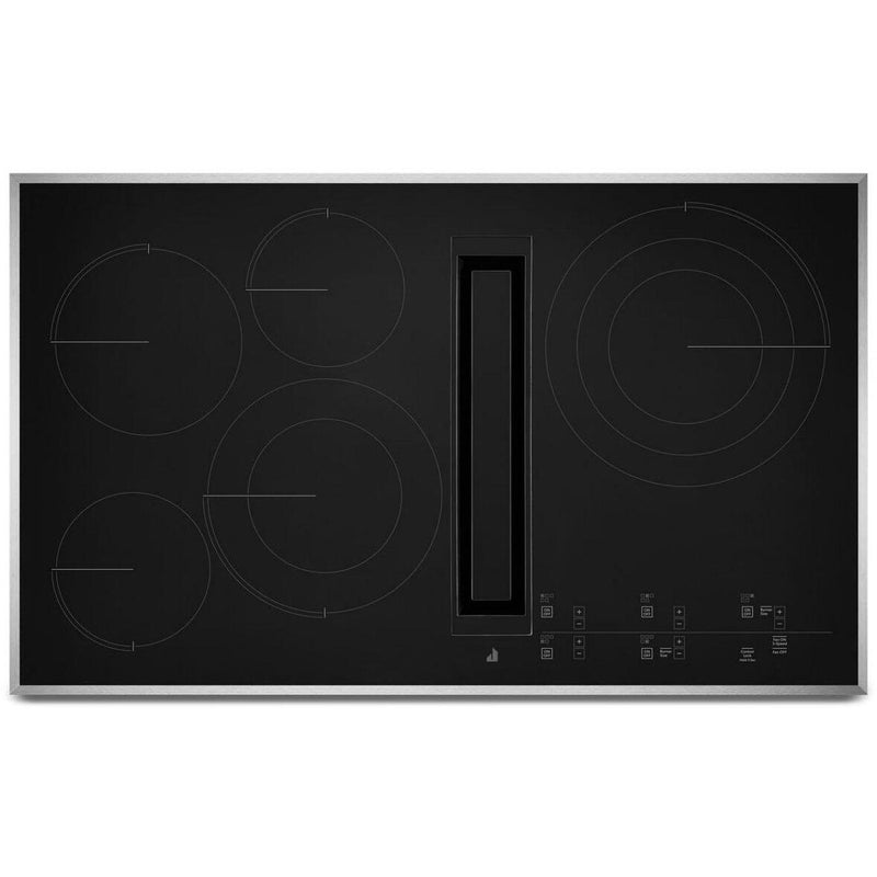 JennAir 36-inch Built-In Electric Cooktop with Downdraft JED4536KS IMAGE 1