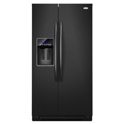 Whirlpool 36-inch, 26.4 cu. ft. Side-by-Side Refrigerator with Ice and Water GSF26C4EXB IMAGE 1