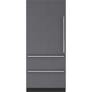 Sub-Zero 36-inch Built-in Bottom Freezer Refrigerator with Water Dispenser DET3650RID/L IMAGE 1