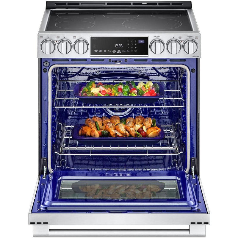 LG STUDIO 30-inch Freestanding Electric Slide-in Range with ProBake Convection ™ Technology LSES6338F IMAGE 5
