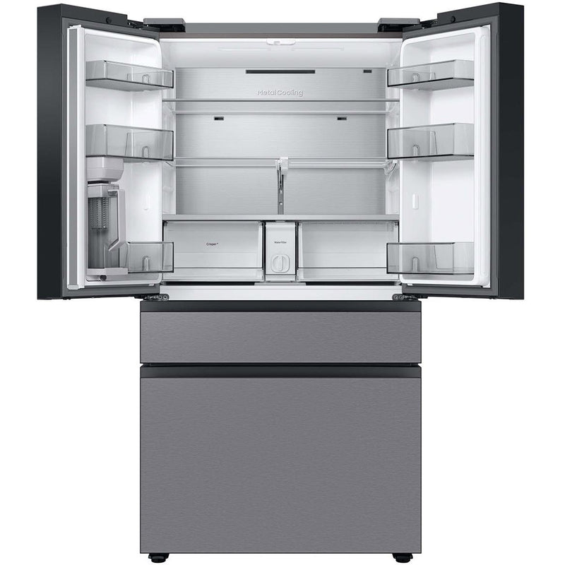Samsung 36-inch, 29 cu.ft. French 4-Door Refrigerator with Dual Ice Maker RF29BB8200QLAA IMAGE 3