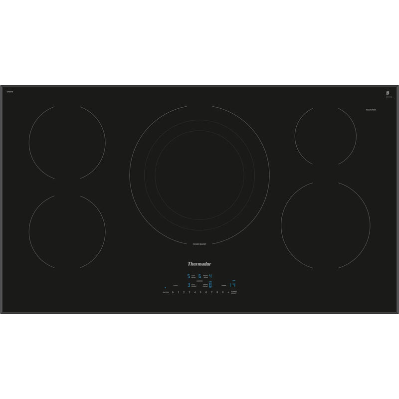 Thermador 36-inch Induction Cooktop without frame CIT365YB IMAGE 1