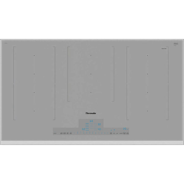 Thermador 36-inch Induction Cooktop with frame CIT367YGS IMAGE 1
