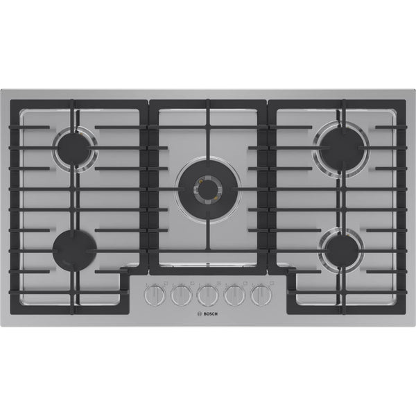 Bosch 36-inch 800 Series Gas Cooktop NGM8658UC IMAGE 1