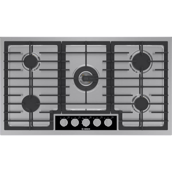 Bosch 36-inch Benchmark® Gas Cooktop NGMP658UC IMAGE 1