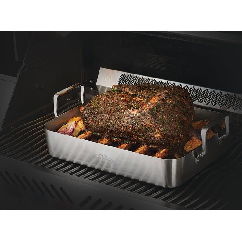 Napoleon Premium Stainless Steel Roasting Pan with Cutting Board 56033 IMAGE 2