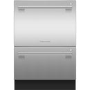 Fisher & Paykel 24-inch Built-in Double Drawer Dishwasher with Wi-Fi Capability DD24DTX6PX1 IMAGE 1