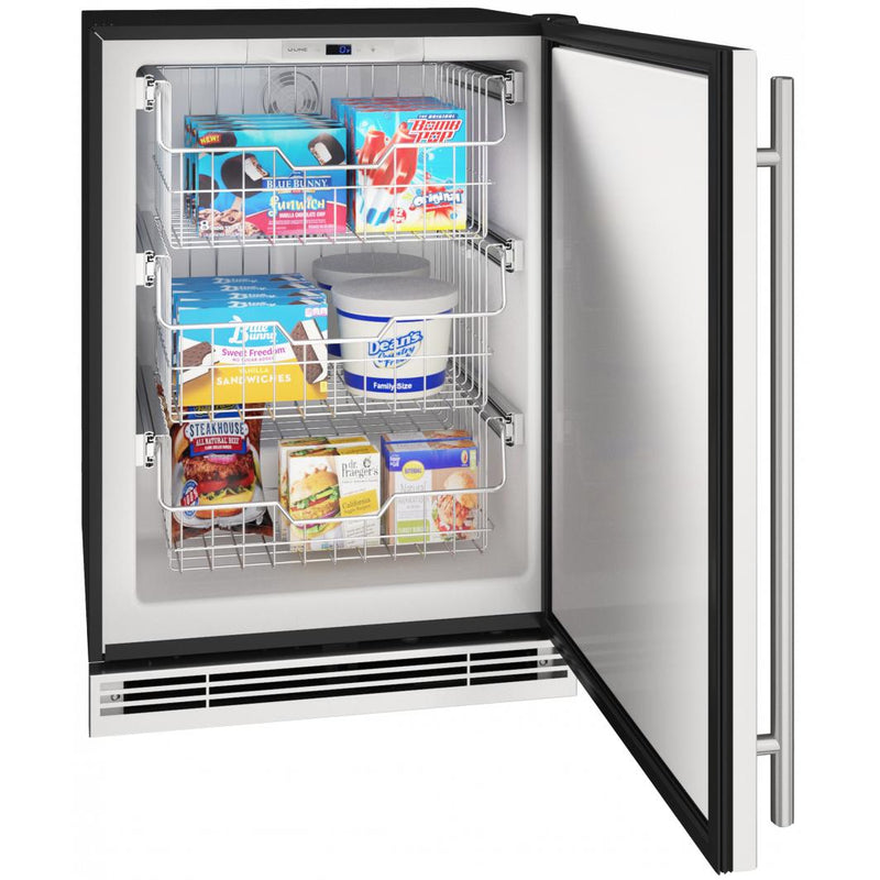 U-Line 24-inch, 4.8 cu. ft. Compact Freezer UHFZ124-SS01B IMAGE 3