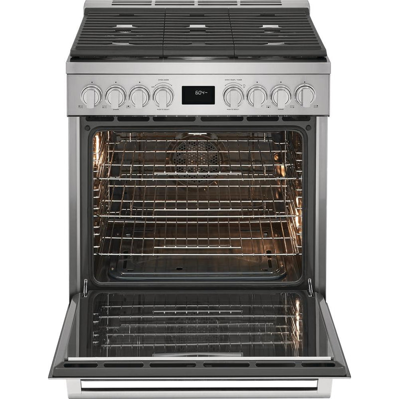 Electrolux 30-inch Freestanding Gas Range with Convection Technology ECFG3068AS IMAGE 5