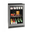 U-Line 24-inch Compact Refrigerator with BrightShield™ UHRE124-SG81A IMAGE 1