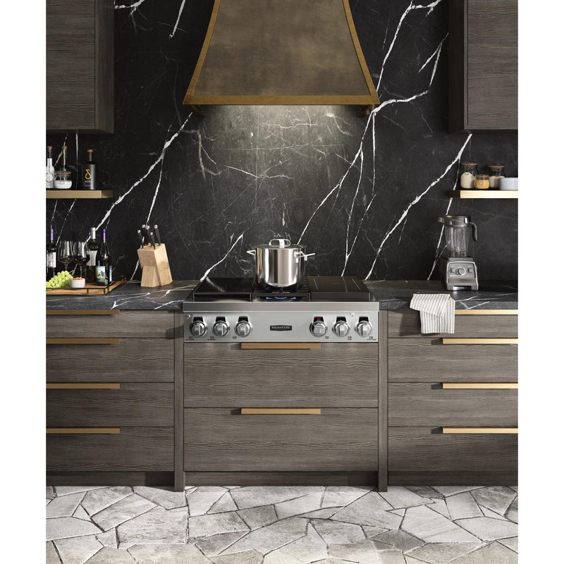 Signature Kitchen Suite 36-inch Built-in Gas Rangetop SKSRT360S IMAGE 9