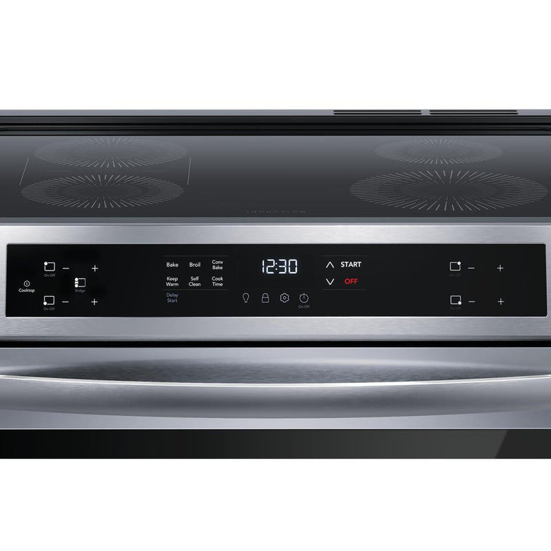 Frigidaire electric range shop with induction cooktop
