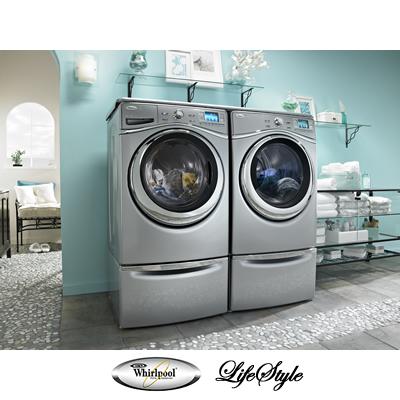 Whirlpool 5 cu. ft. Front Loading Washer with Steam WFW97HEXL IMAGE 3