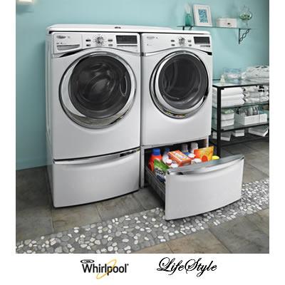 Whirlpool 5 cu. ft. Front Loading Washer with Steam WFW97HEXW IMAGE 3