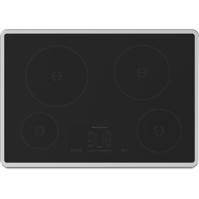 KitchenAid 30-inch Built-in Induction Cooktop KICU500XSS IMAGE 1