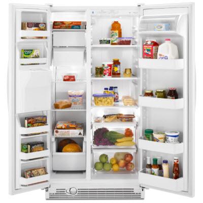 Whirlpool 36-inch, 25.1 cu. ft. Side-by-Side Refrigerator with Ice and Water ED5KVEXVQ IMAGE 2