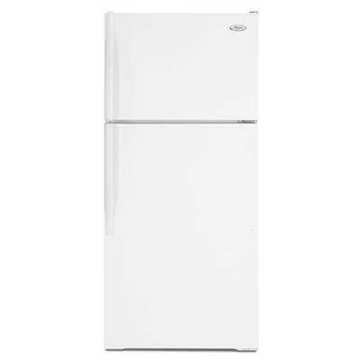 Whirlpool 28-inch, 17.6 cu. ft. Top Freezer Refrigerator with Ice and Water W8TXNGMWQ IMAGE 1