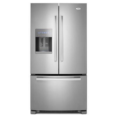 Whirlpool 36-inch, 25.5 cu. ft. French 3-Door Refrigerator with Ice and Water GI6FARXXY IMAGE 1
