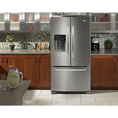 Whirlpool 36-inch, 25.5 cu. ft. French 3-Door Refrigerator with Ice and Water GI6FARXXY IMAGE 2
