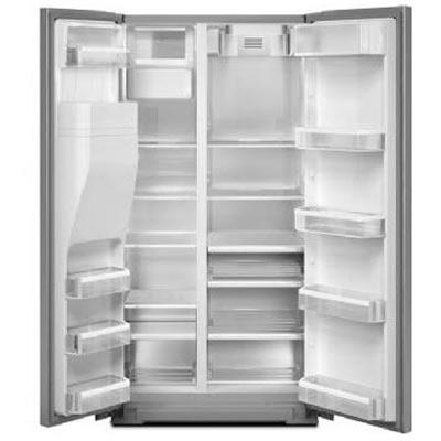 Whirlpool 36-inch, 26.36 cu. ft. Side-by-Side Refrigerator with Ice and Water WSF26D4EXS IMAGE 2